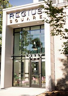 Regius Square Entrance