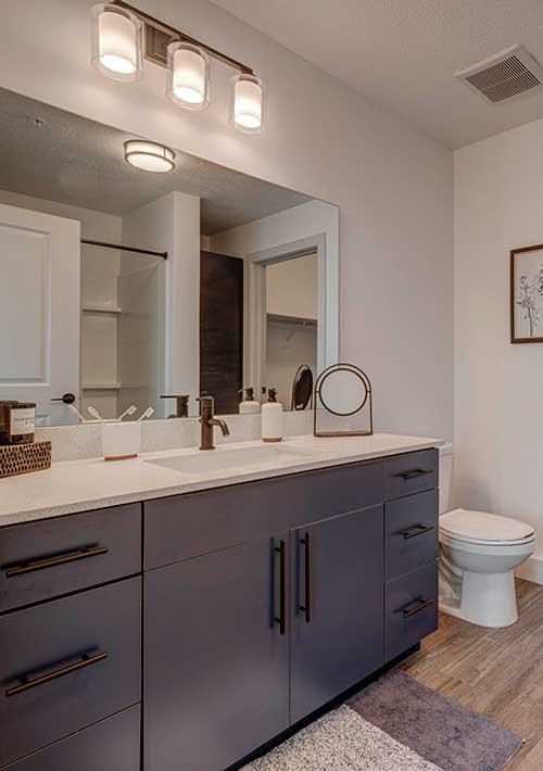 Sequoia apartments bathroom in Heber City